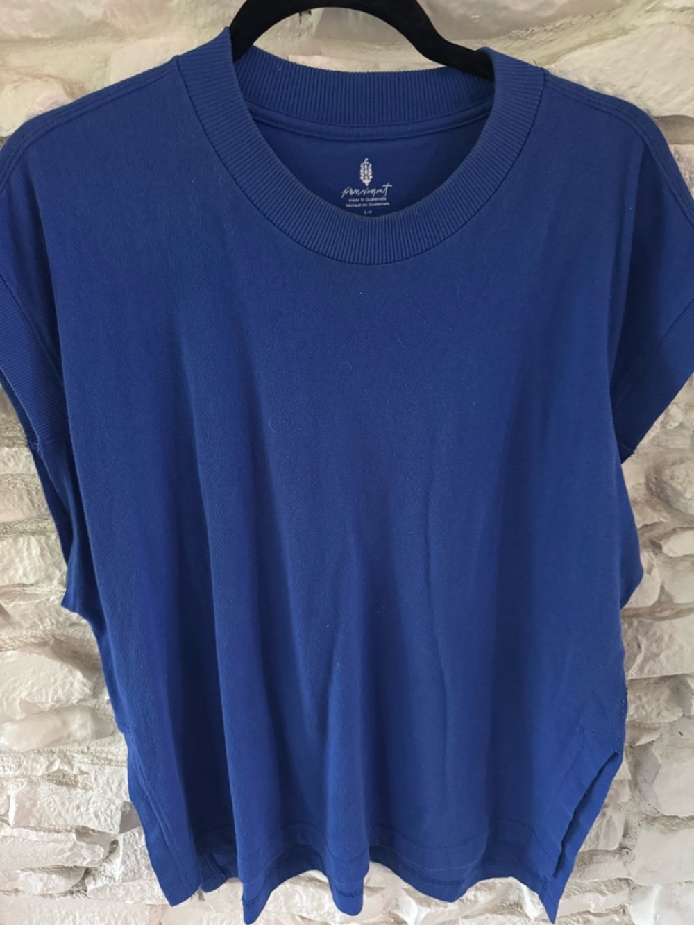 FP Movement by Free People Relaxed Crewneck Tank - Blue